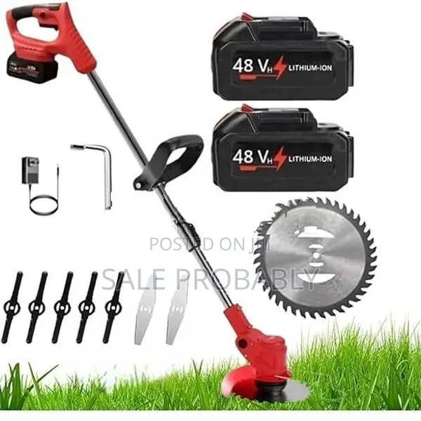 cordless grass cutter rechargeable brush trimmer