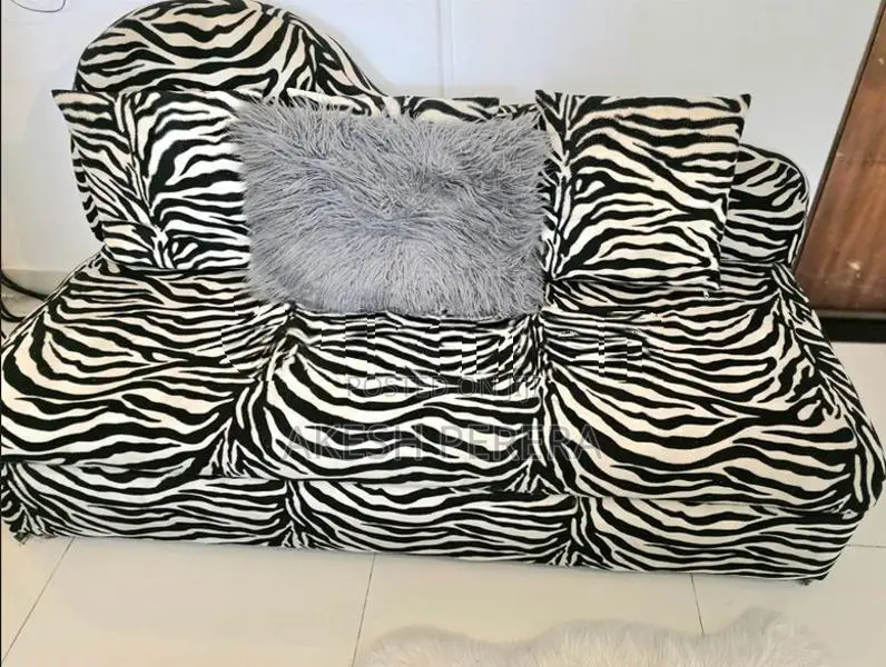 Zebra Print Sofa