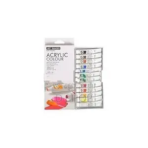 Art Set - Acrylic Paint 12 Colors 12ml Tubes Corner