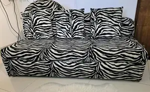 Zebra Print Sofa