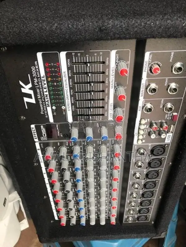 Powered mixer