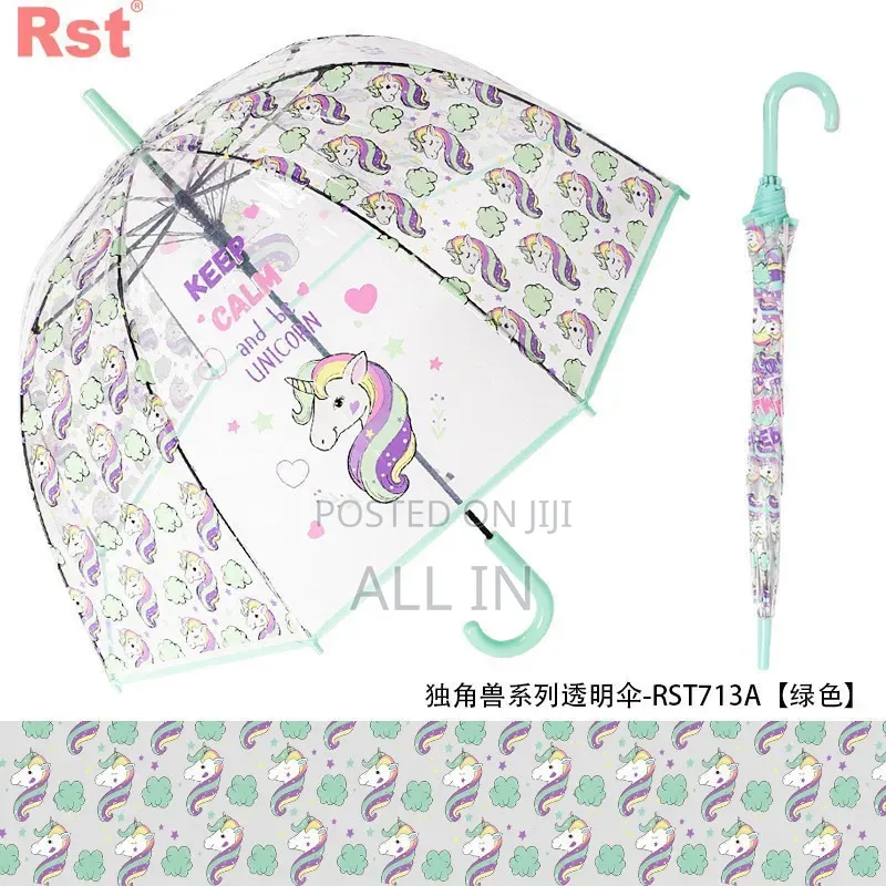 Unicorn Transparent Umbrella