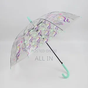 Unicorn Transparent Umbrella