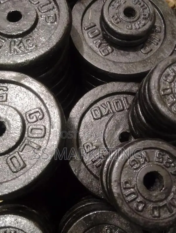 New Dumbbell Weight Plate Full 30Kg Set 10/20/12/30/16/40/50Kg