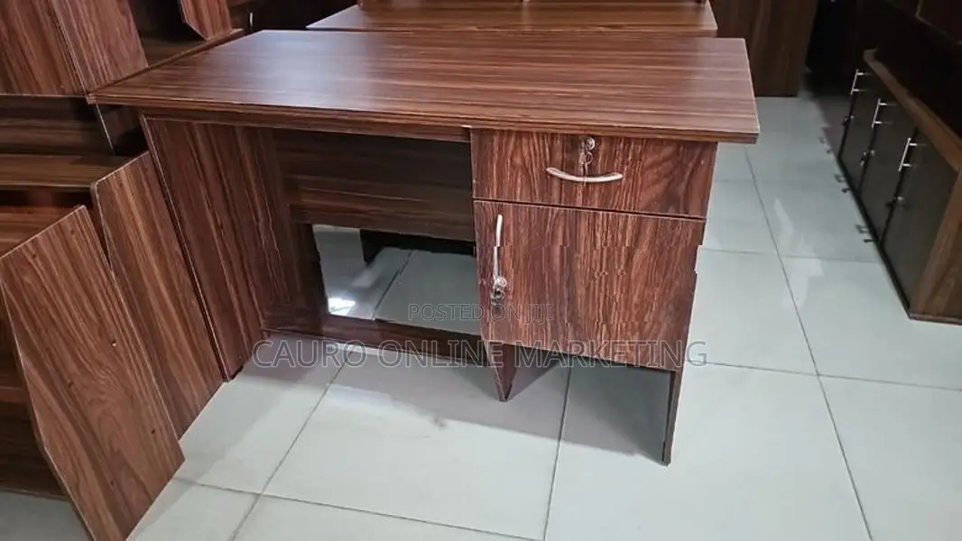 new melamine 4*2 office table cupboard