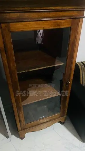 Solid Jackwood Display Cabinet