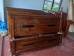 Teak 75 by 60 Box Bed (B-22)