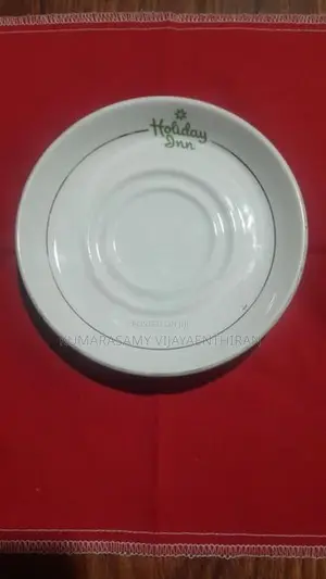 Vintage Holiday Inn Lanka Porcelain Saucer