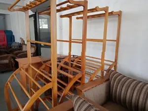 New Wooden Cloth Rack .