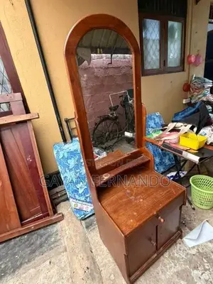 Teak Mirror Dressing Table