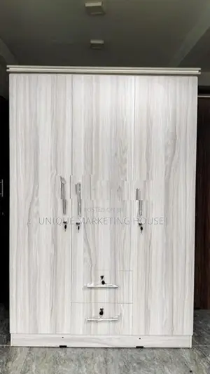 MODERN 3D AMERICAN WHITE CAMILIYA WARDROBE