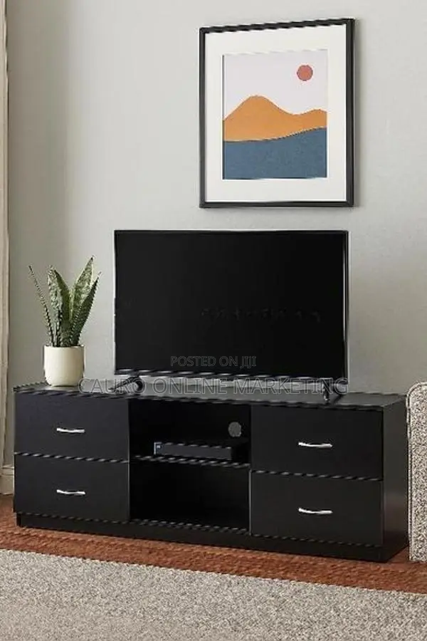 new white colour melamine 65 tv stand cupboard
