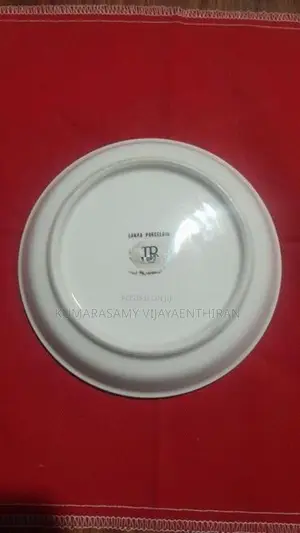 Vintage Holiday Inn Lanka Porcelain Saucer