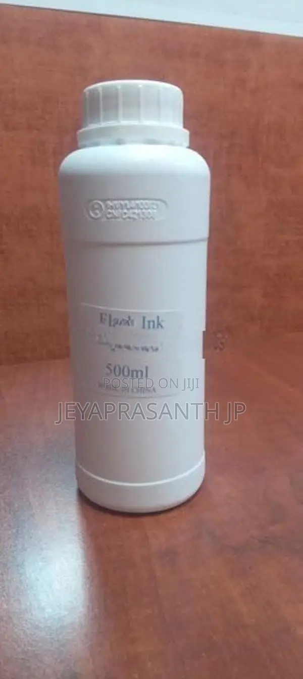 Flash ink for Rubber stamps
