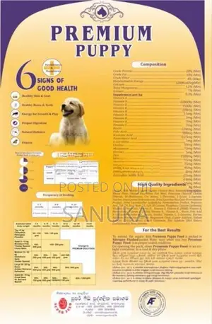 Premium High Protein Puppy Dry Food
