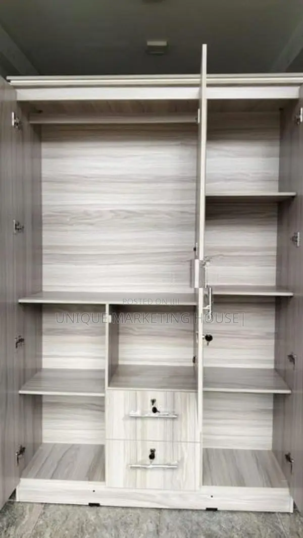MODERN 3D AMERICAN WHITE CAMILIYA WARDROBE