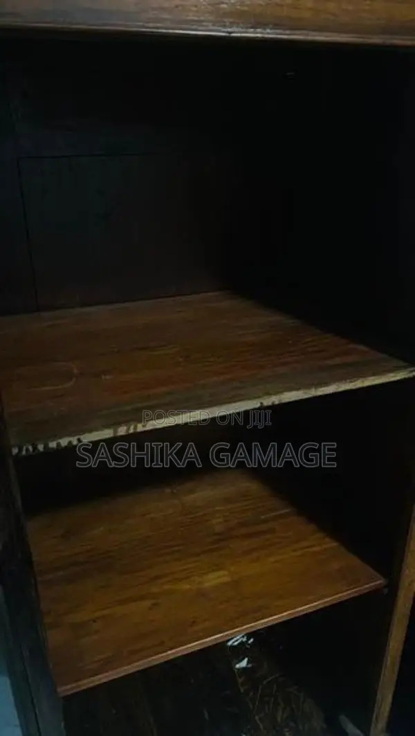 Solid Jackwood Display Cabinet