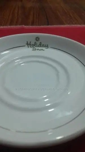 Vintage Holiday Inn Lanka Porcelain Saucer