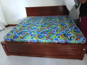 75 by 60 Box Bed with Arpico Hybrid Mattress (E-22)