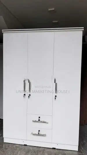 MODERN 3D AMERICAN WHITE CAMILIYA WARDROBE