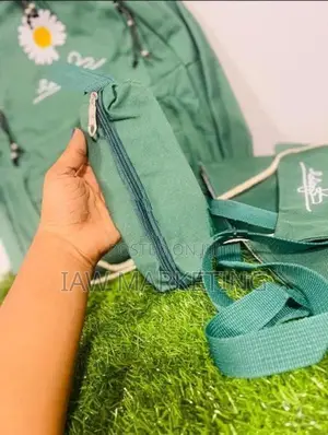 Girls Bag Pack Dark Green