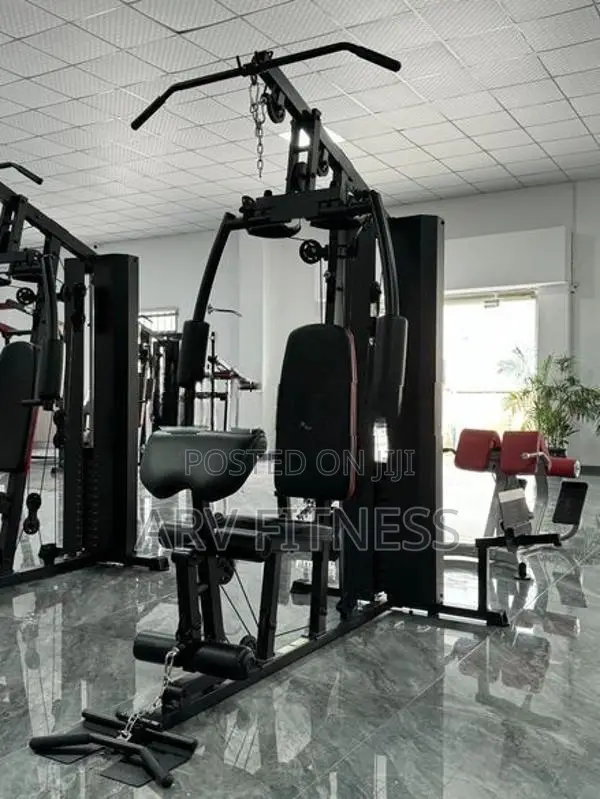 Home Gym with Leg Press Machine
