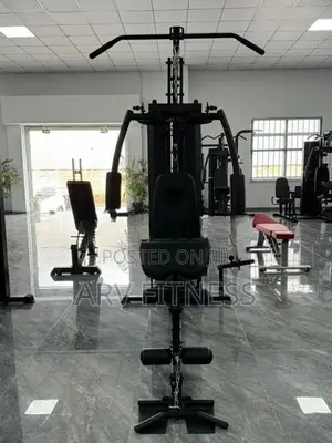 Home Gym with Leg Press Machine