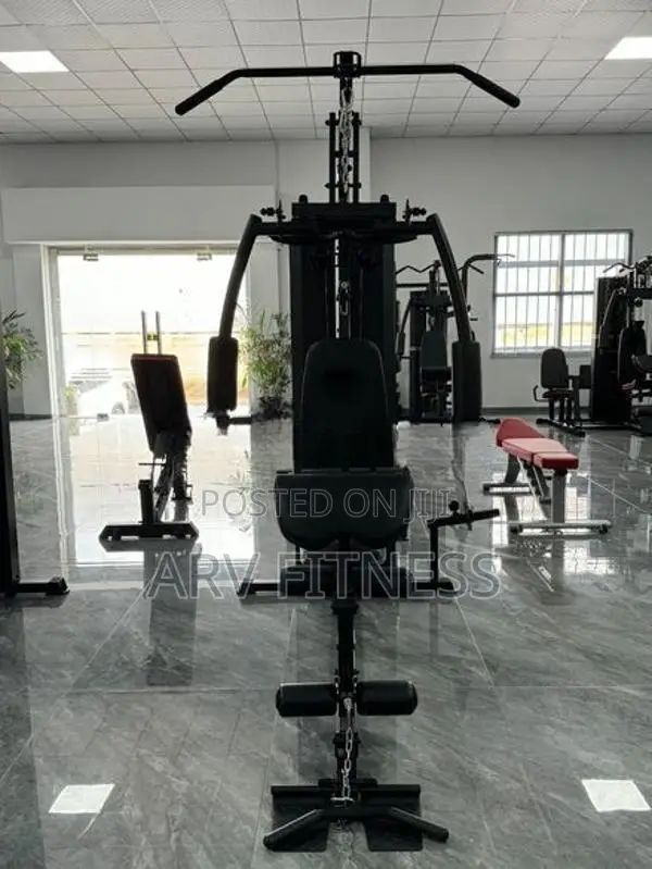 Home Gym with Leg Press Machine