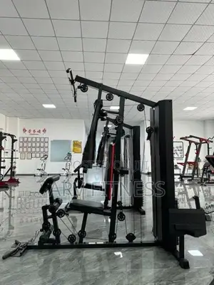 Home Gym with Leg Press Machine