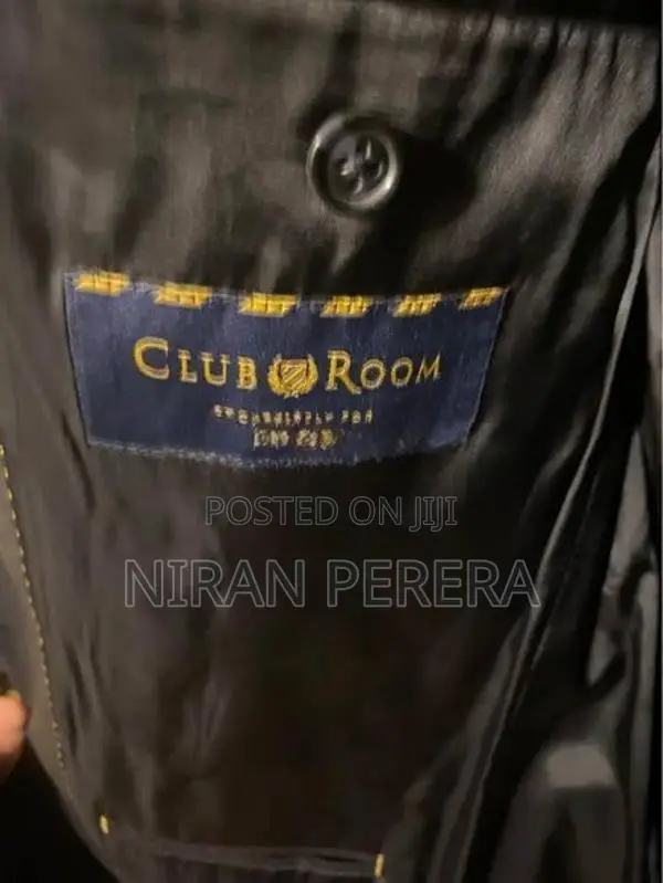 Macy’s Club Room Black Blazer