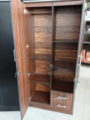 2 Door Melamine Cupboard with Locker (K-22)