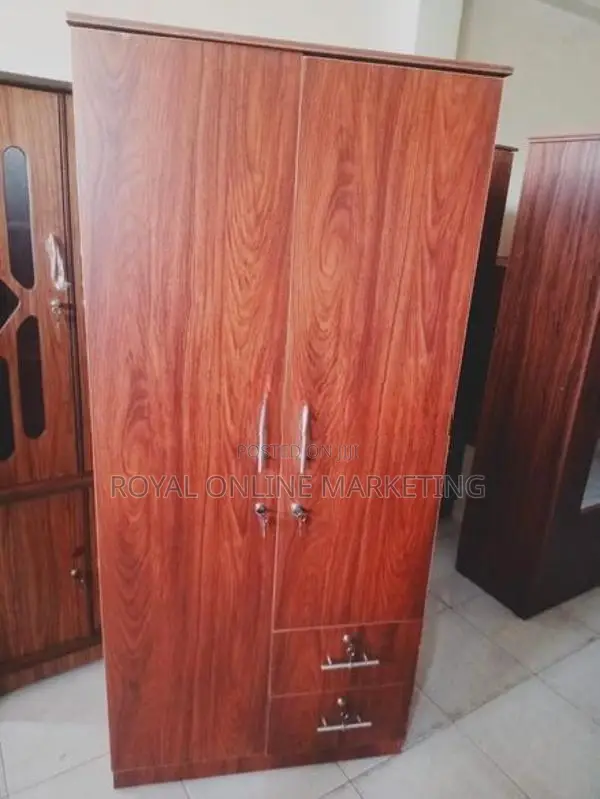 2 Door Melamine Cupboard with Locker (K-22)