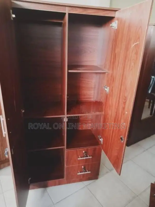 2 Door Melamine Cupboard with Locker (K-22)