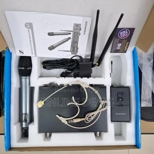 Sennheiser Ew100 G3 G4 Wireless Head Microphone Mic