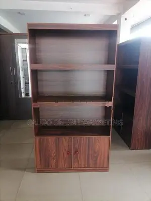 new melamine bookshelf rack cupboard 65" * 24"