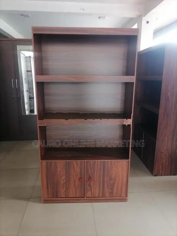 new melamine bookshelf rack cupboard 65" * 24"