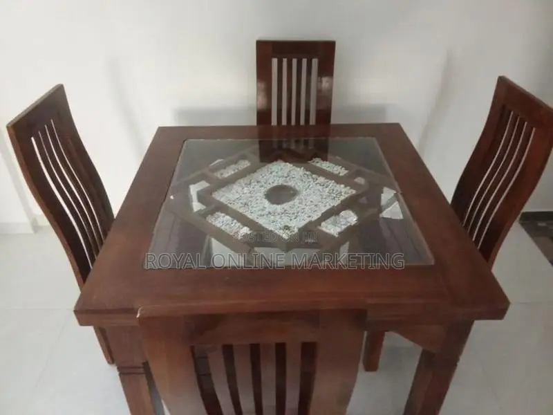 Teak Dining Table with Chair (N-22)