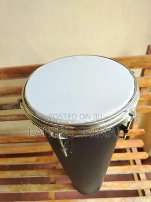 Wooden congo drum