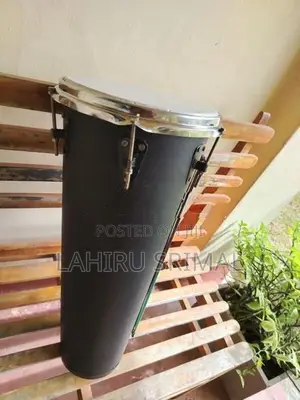Wooden congo drum