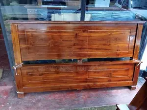 78 by 72 Box Bed Teak (B-23)