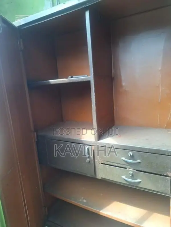 Steel cupboard