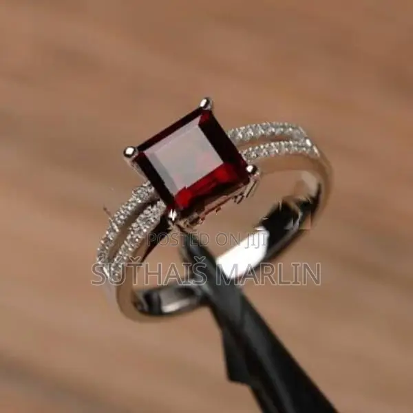 Natural Gem Stone with Rings
