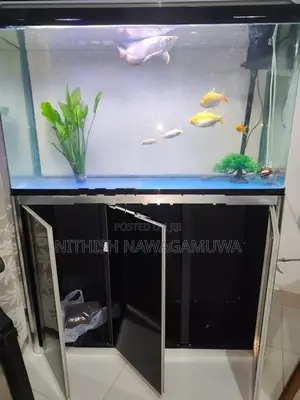 Aluminium Curved Aquarium Set