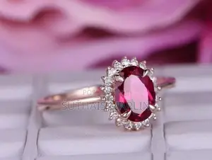 Natural Gem Stone with Rings