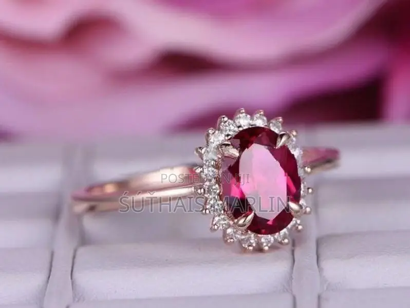 Natural Gem Stone with Rings