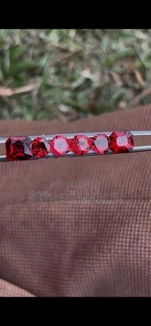 Natural Gem Stone with Rings