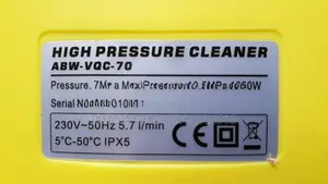 High Pressure Cleaner 1650W ( ANLU BRAND)