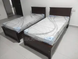 New 72x36 Teak Box Bed With Arpico Spring Mattress (Bb8)
