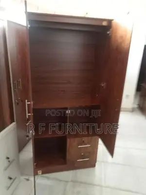Melamine 2 Door Cupboard with Locker