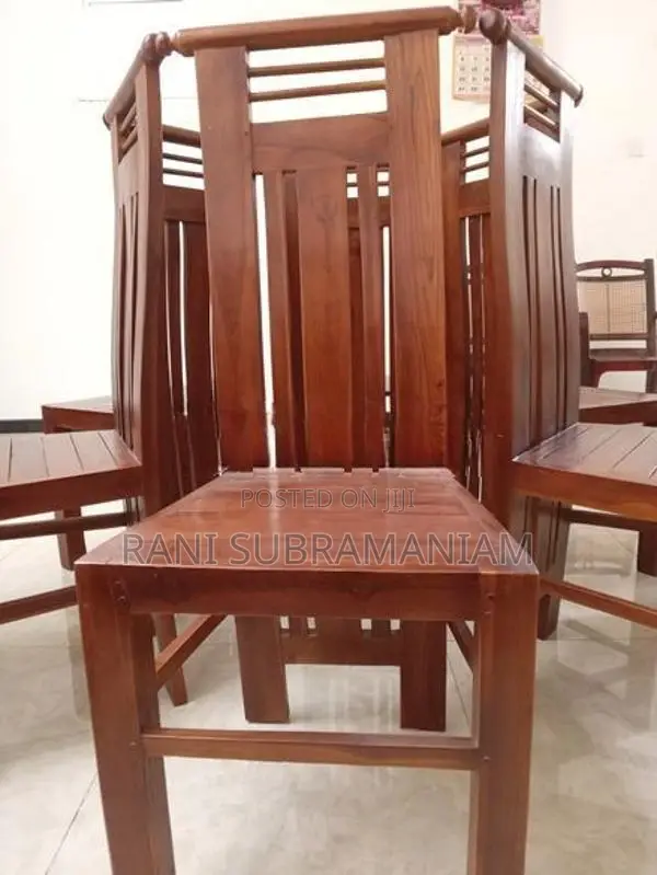 Set of 6 custom made dining chairs